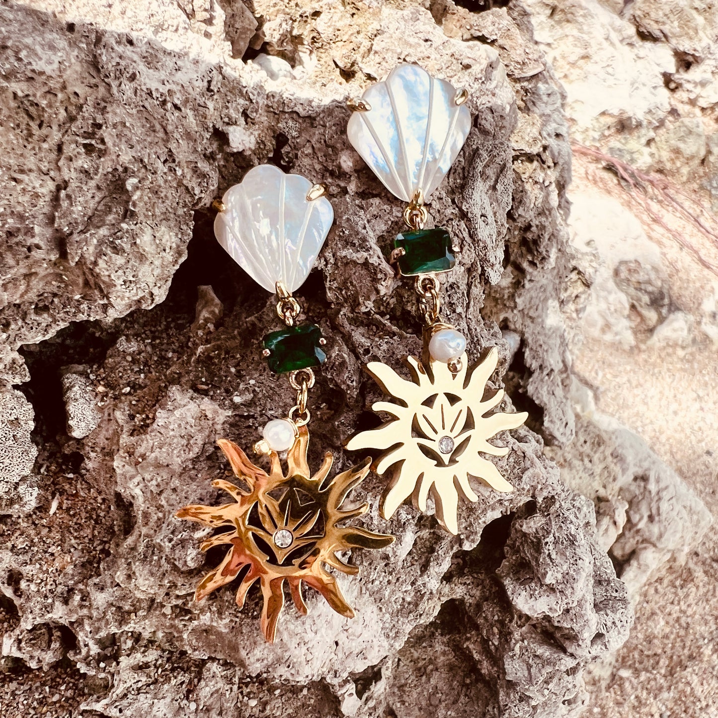 Sun Earrings