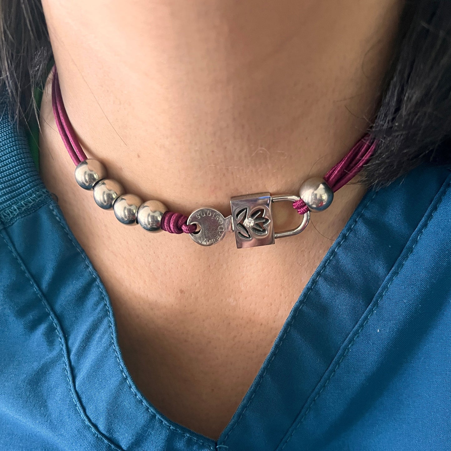 Signature Padlock Necklace