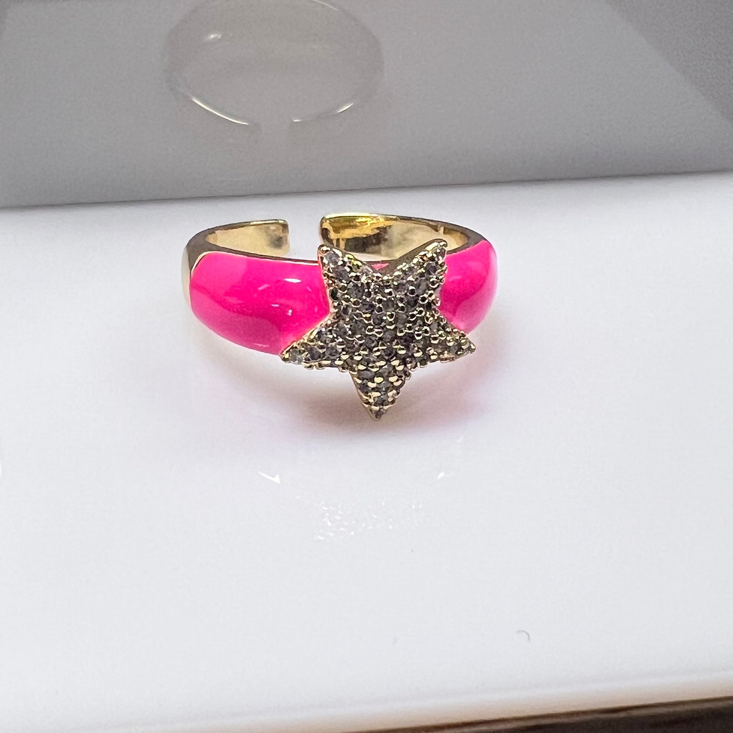 Star Enamel Rings