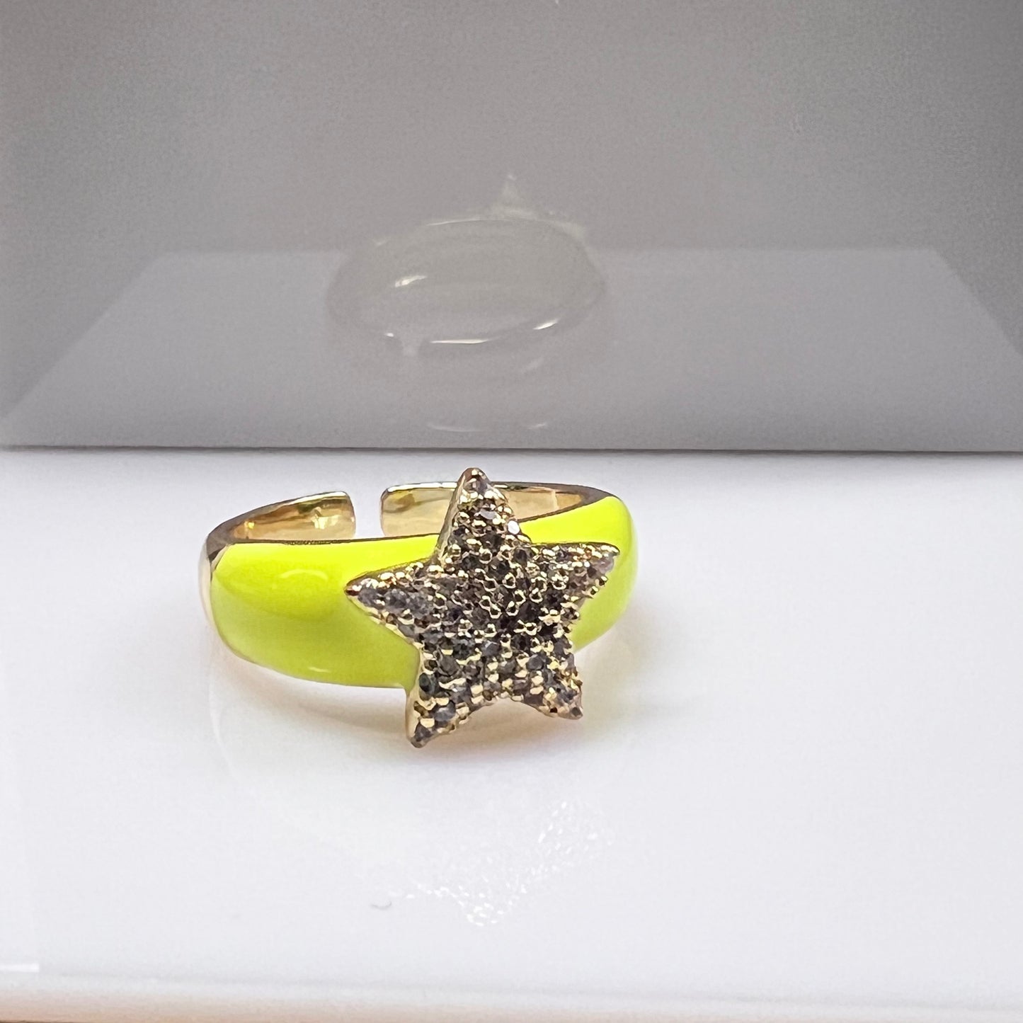 Star Enamel Rings