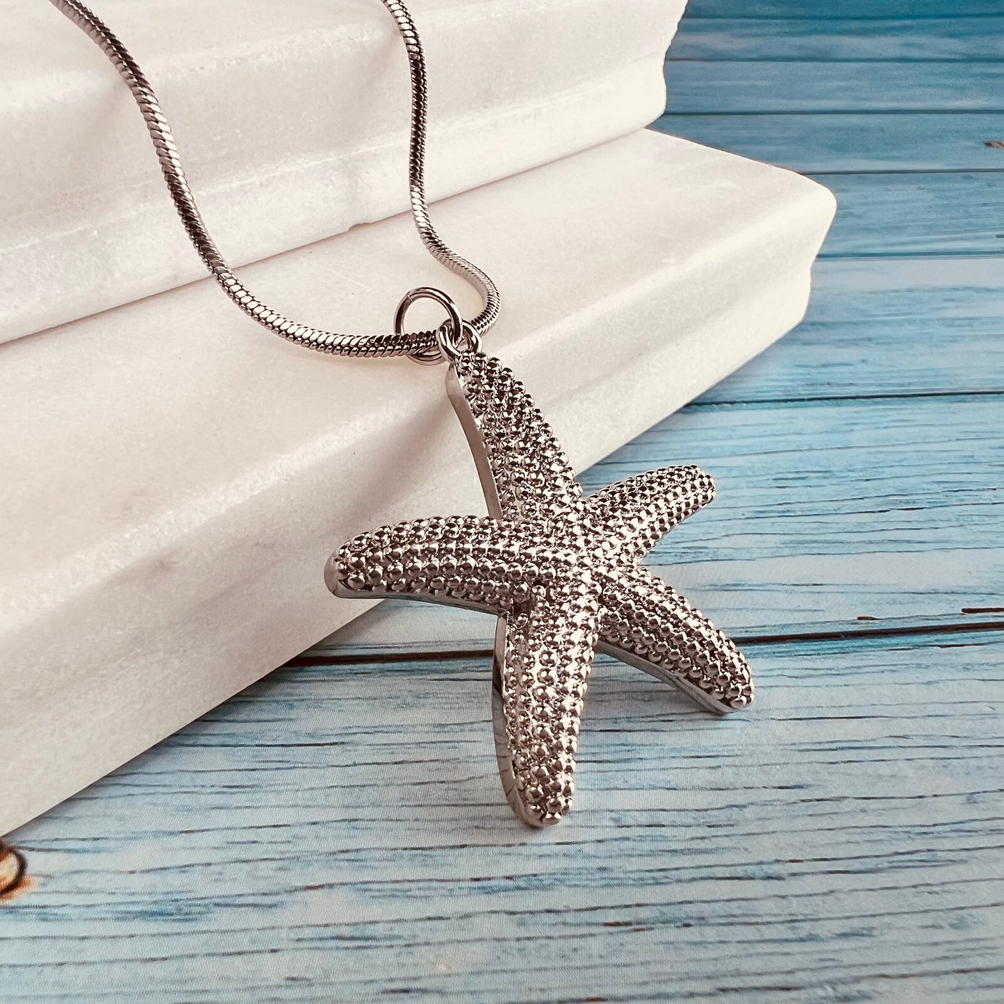 Silver Star Necklace