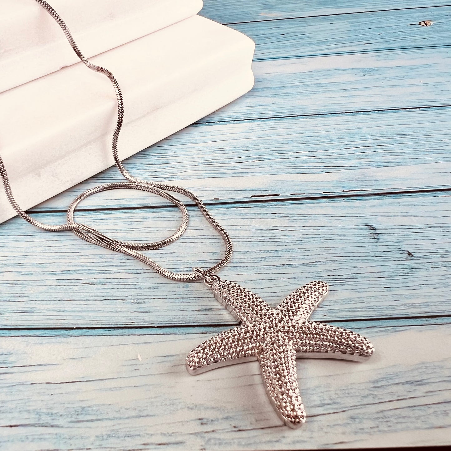 Silver Star Necklace