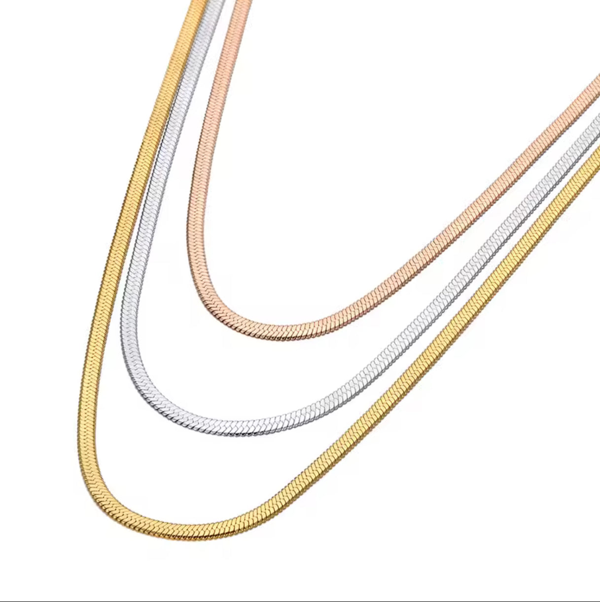 Tricolor Necklace