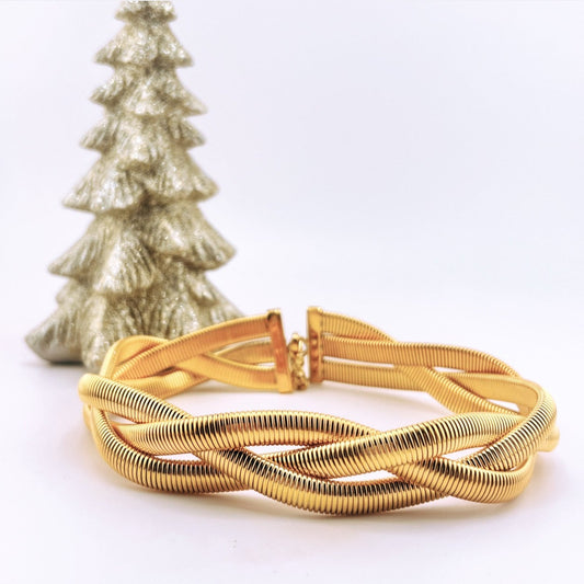 Snake Braided Necklace