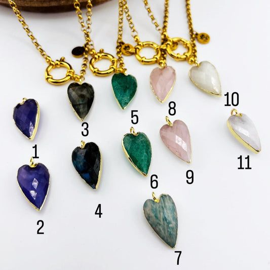 Stone Hearts Chain