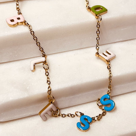 Colorful Blessed Necklace