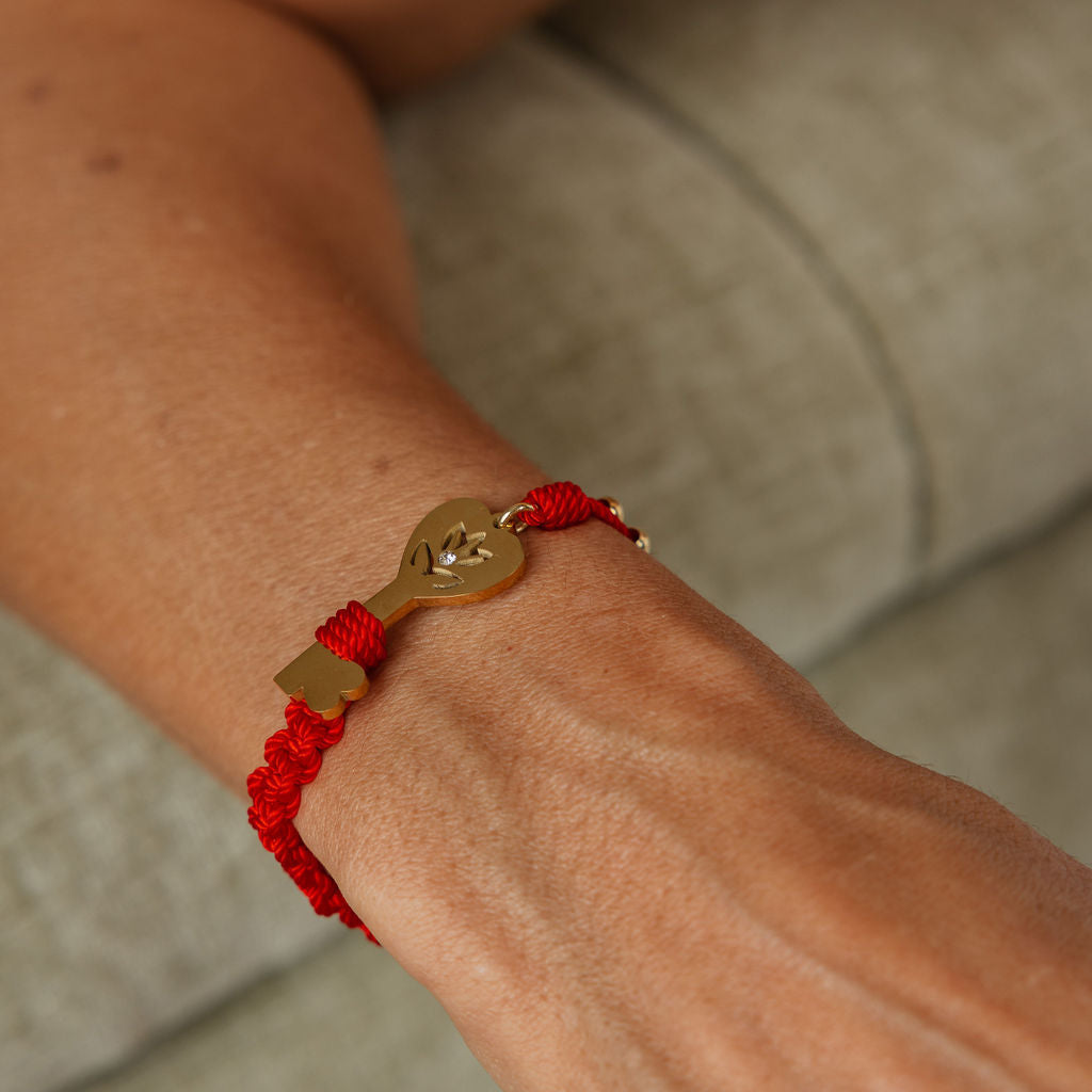 Heart Key Bracelet