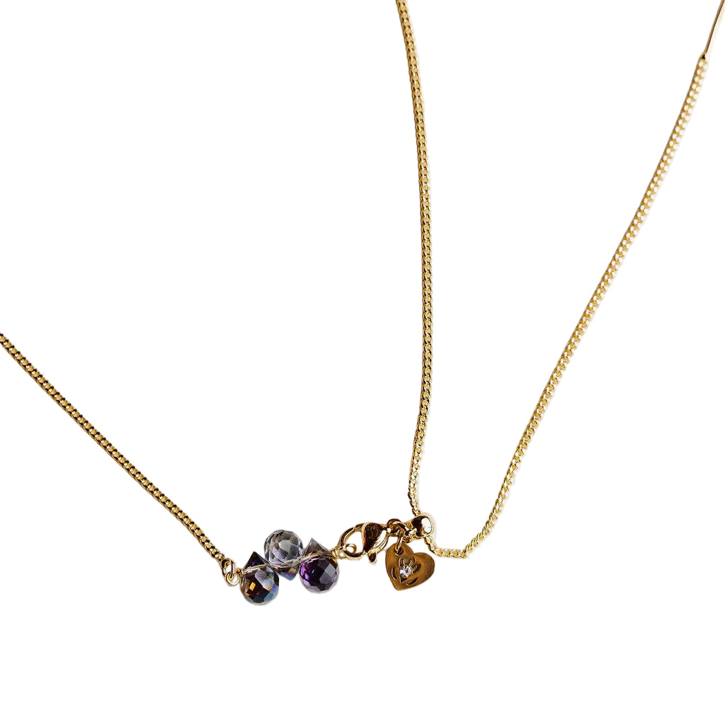 Crystal Lariat Necklace