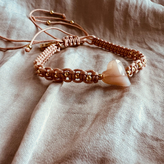 Crystal Nude Heart