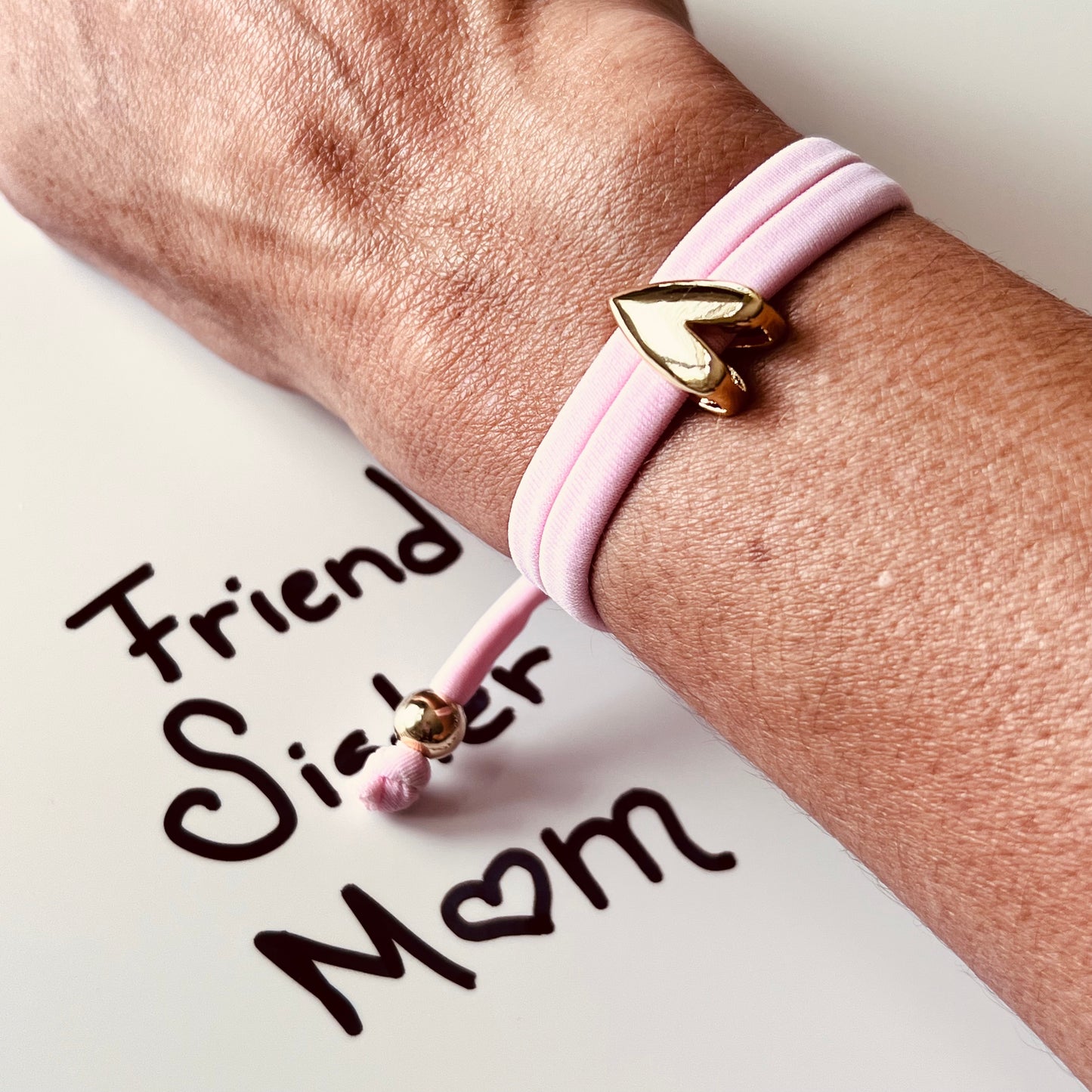 Stretch Heart Bracelet