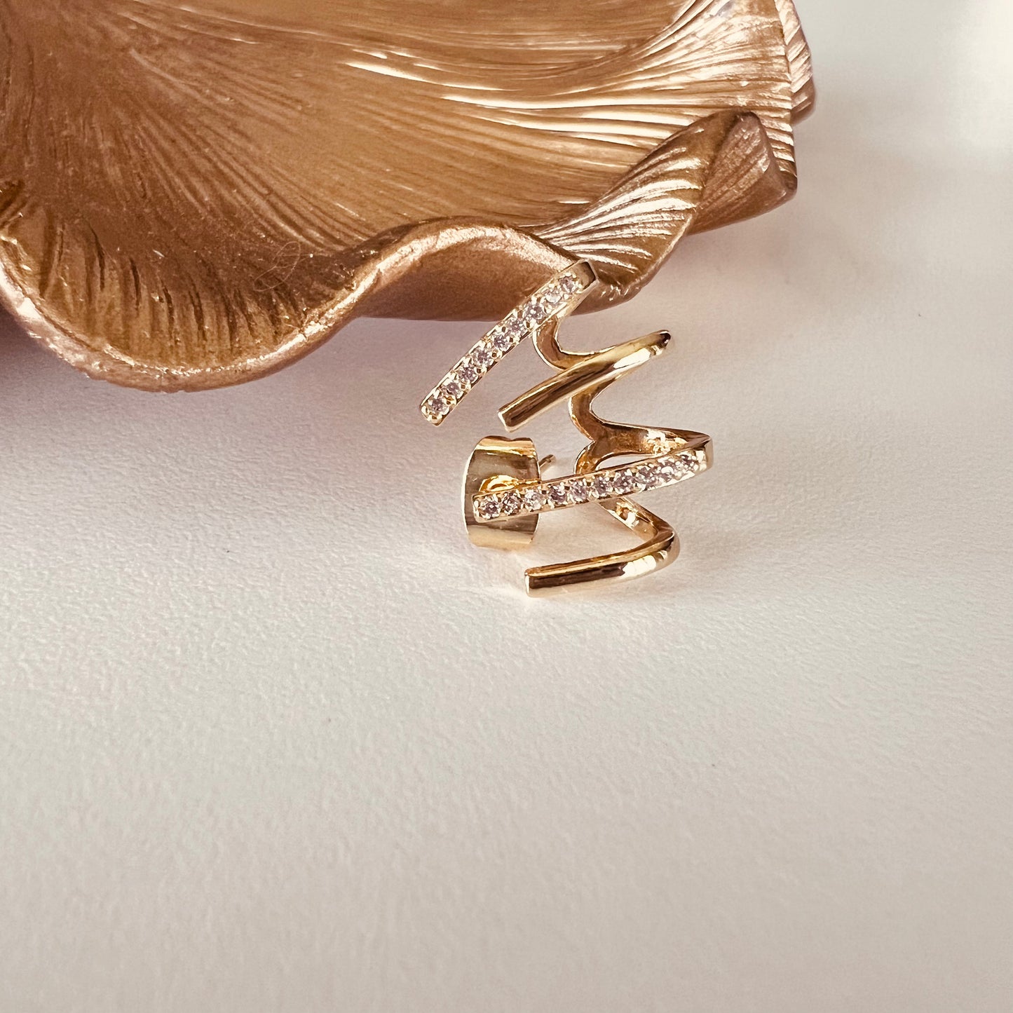 Multi layer earring