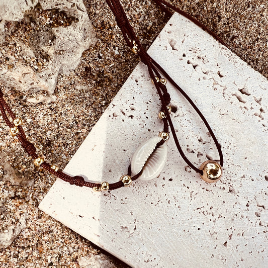 Cowrie Necklace Set