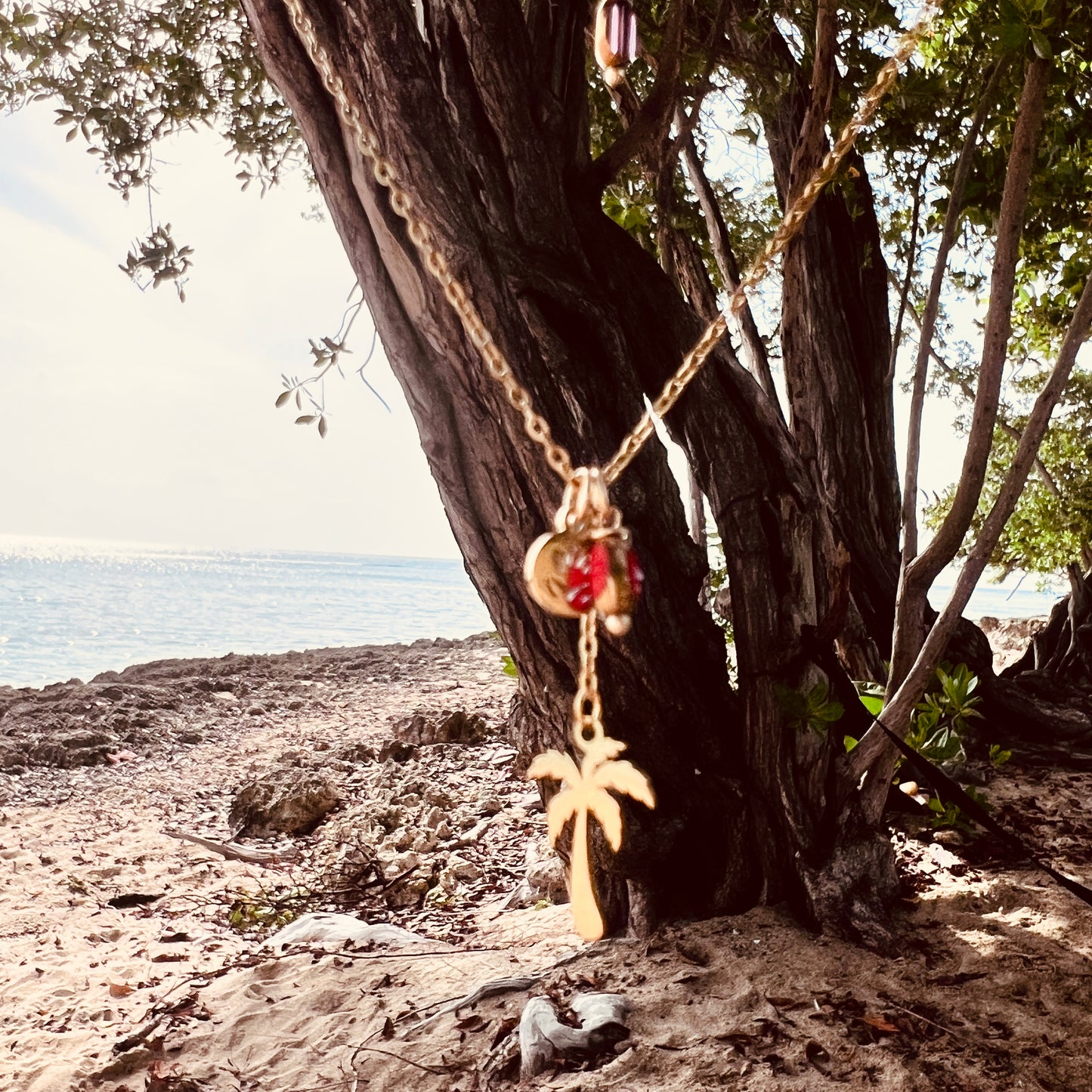 Palm Tree Necklace