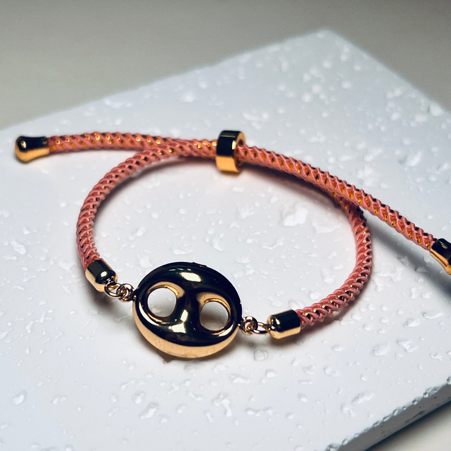 Coffee bean bracelet