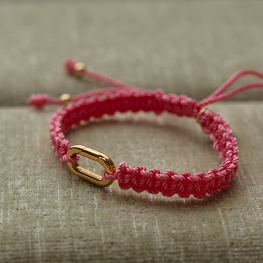 Charm connector bracelet