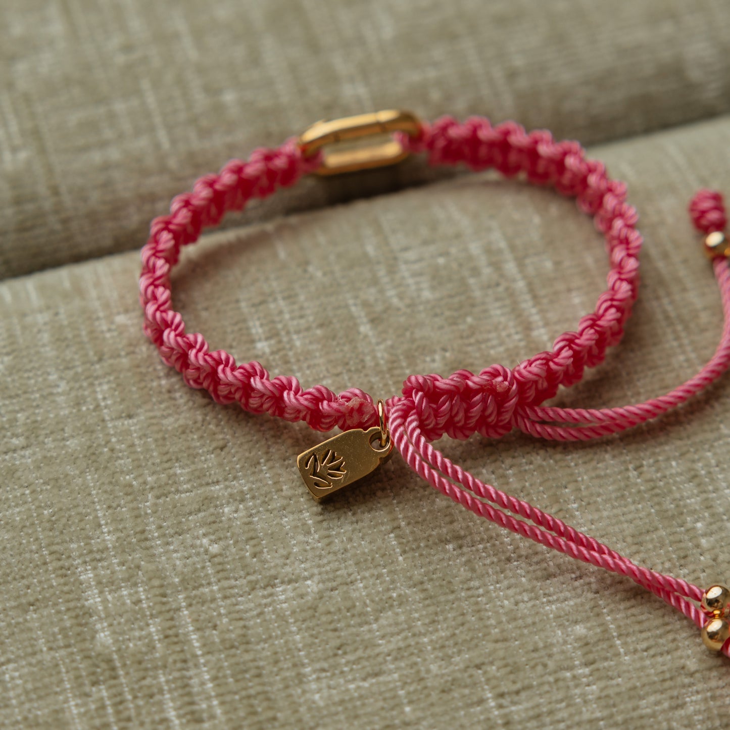 Charm connector bracelet