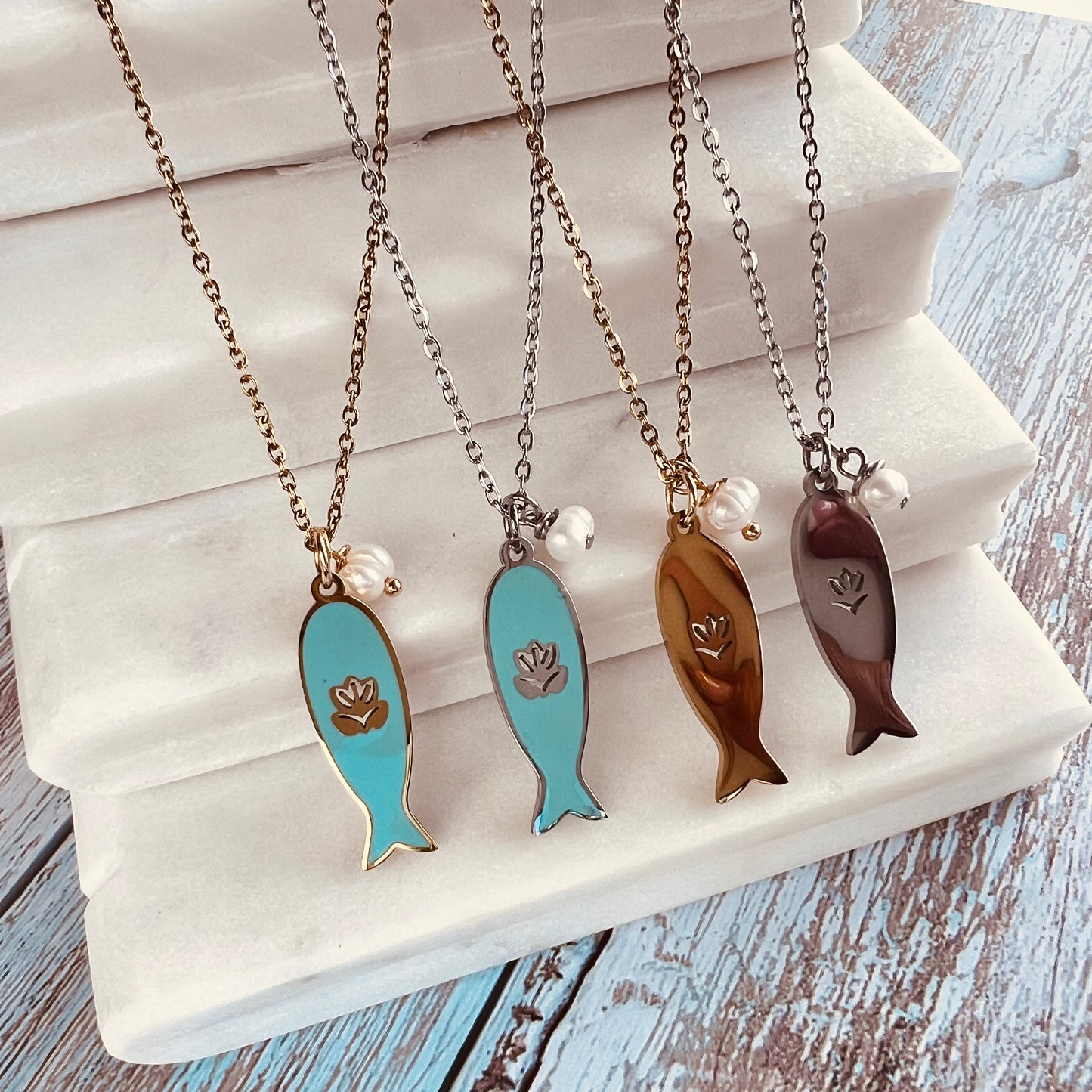 Signature Fish Necklaces