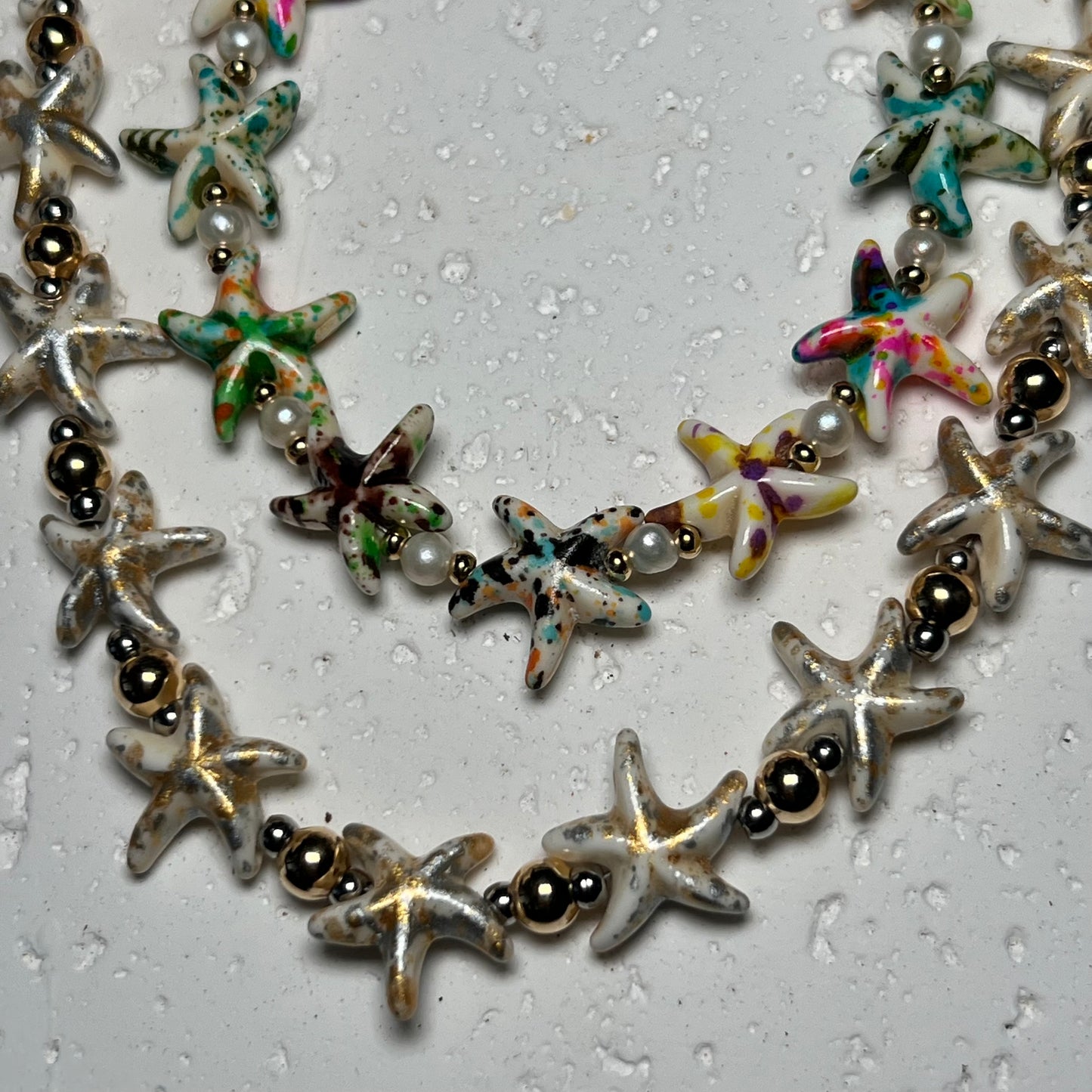 Starfish 2 Necklaces
