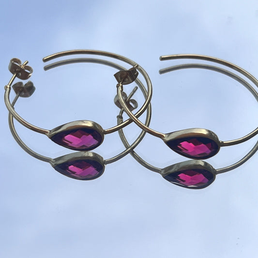 Hoops Stud Earrings