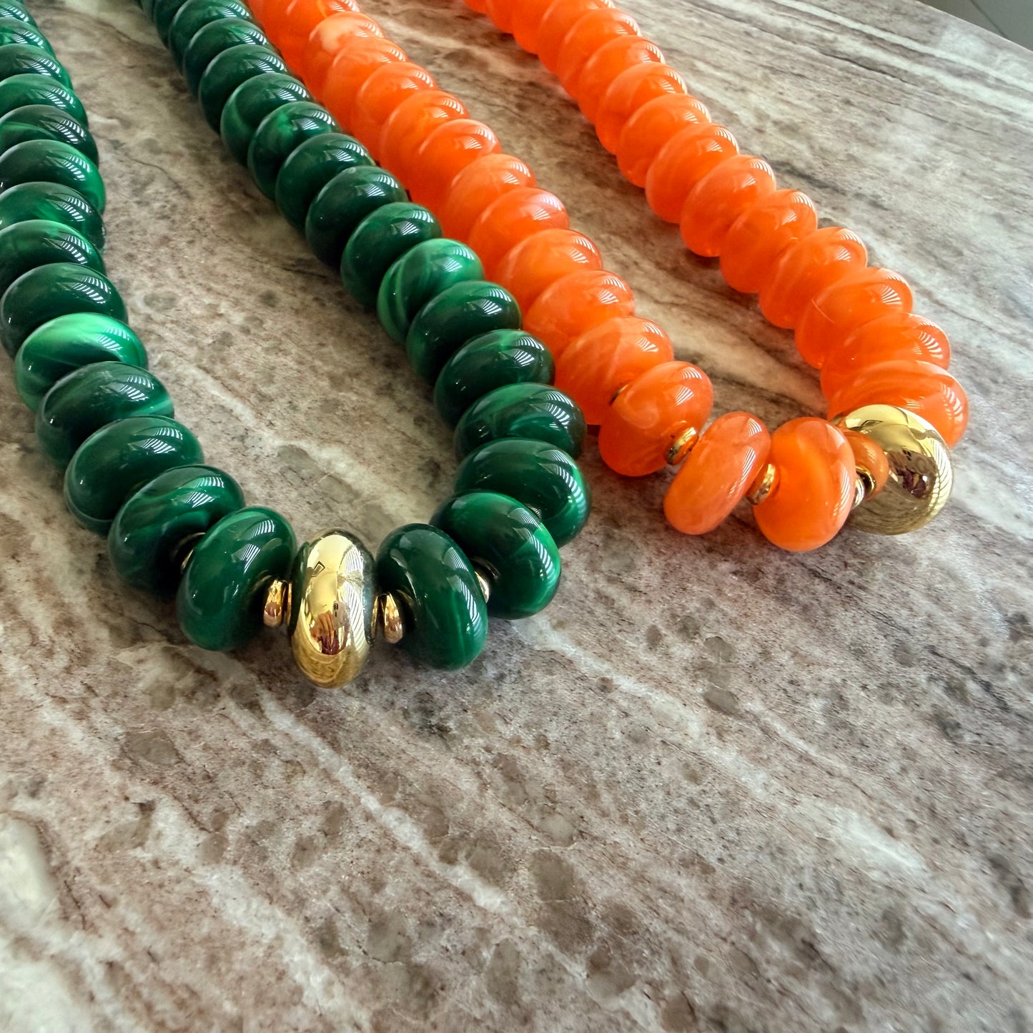 Resin Chunky Necklaces 2