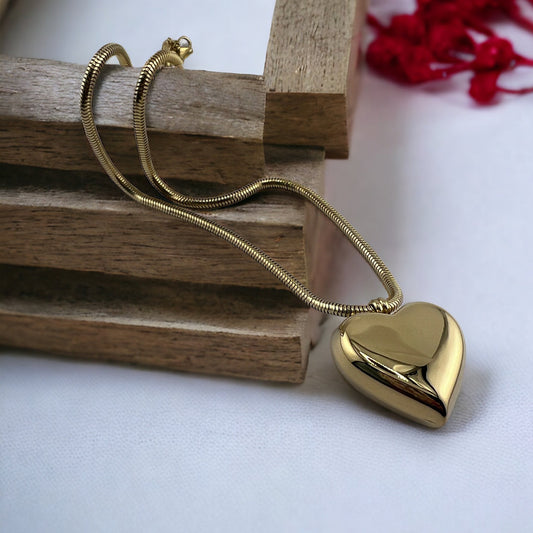 Chunky Heart Necklace