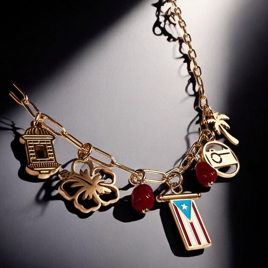 Mi Puerto Rico Charm Necklace