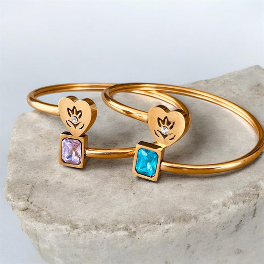 Signature heart Bangles