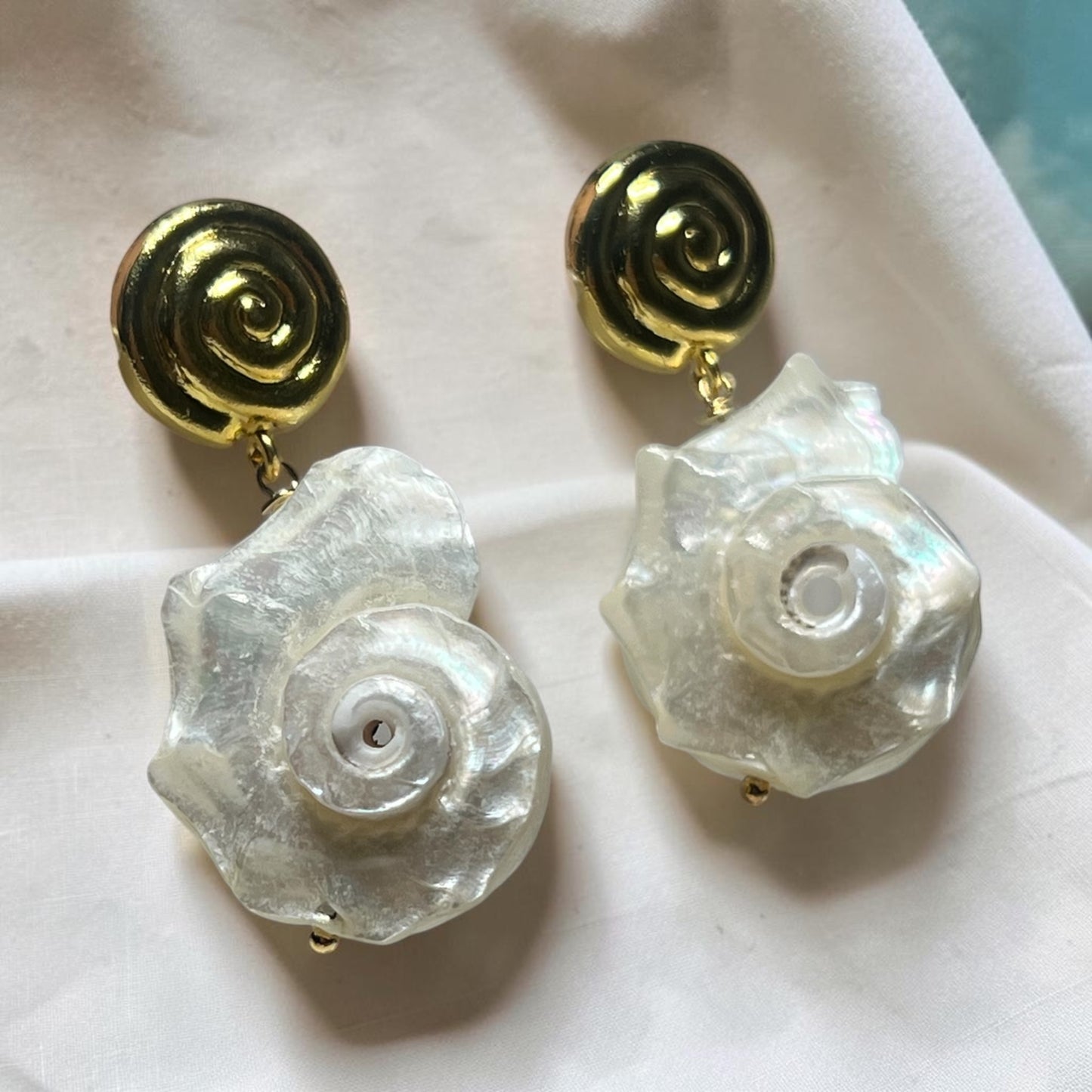 Sea shell earrings