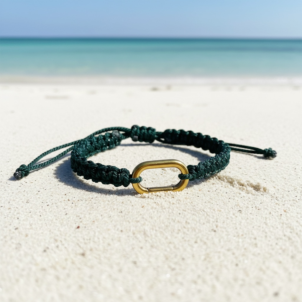 Charm Macramé Bracelet