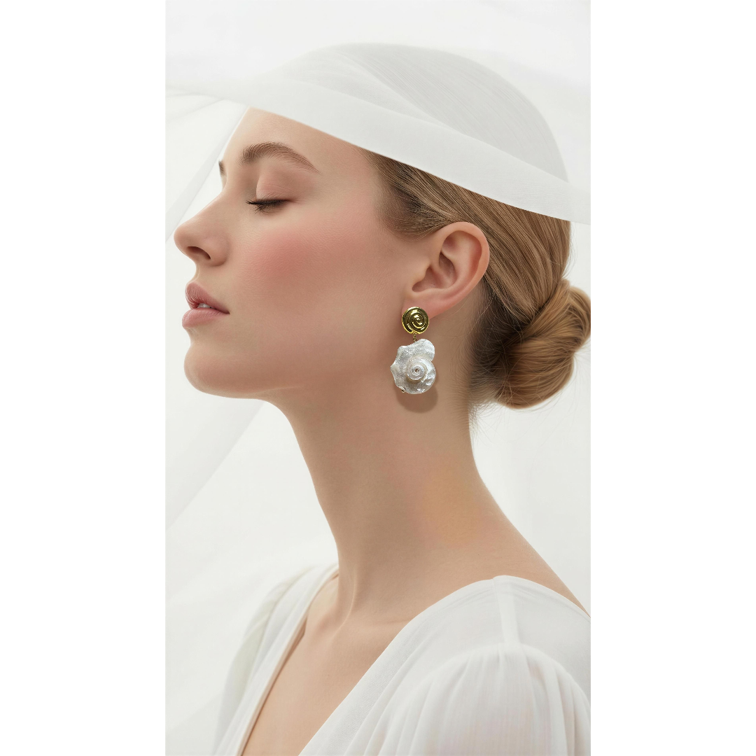 Sea shell earrings