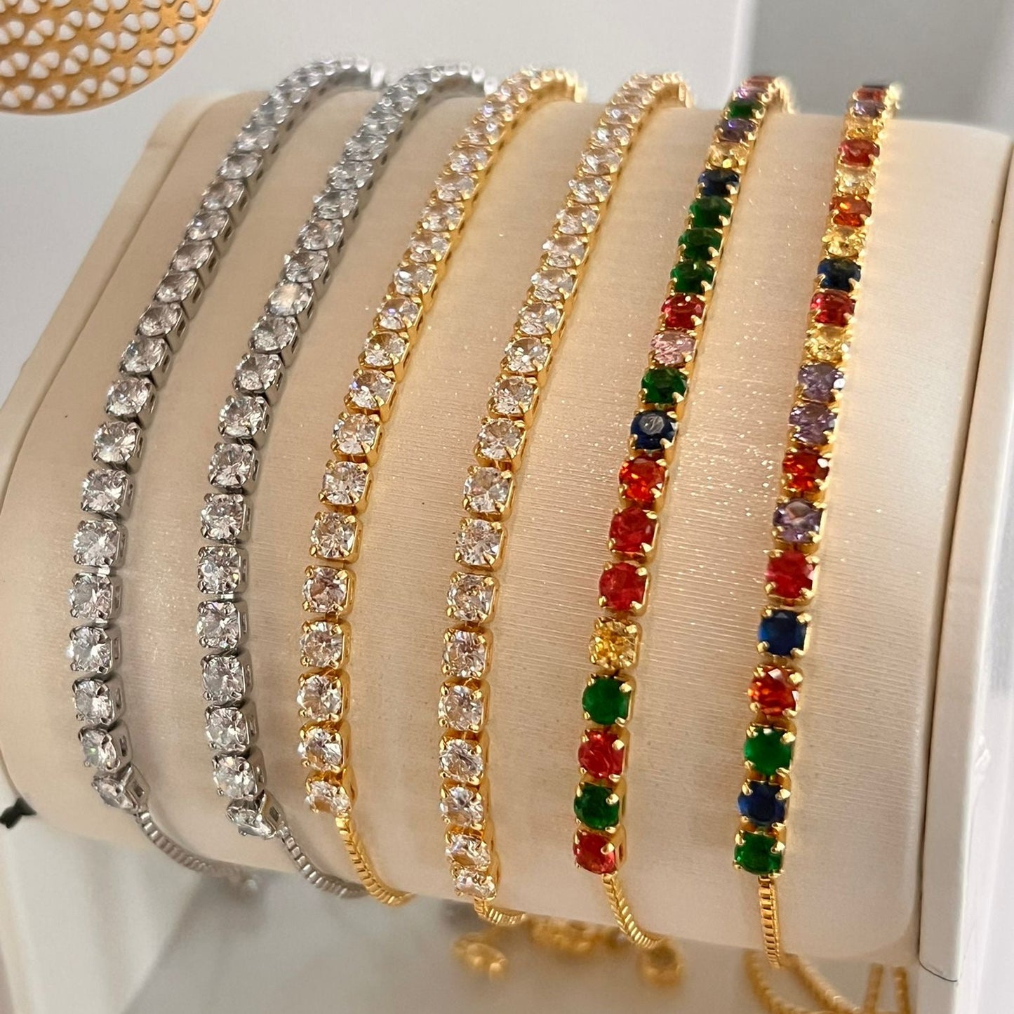 Adjustable Crystal Bracelet