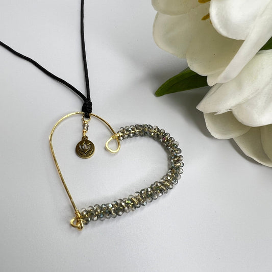 Wire Beaded Heart