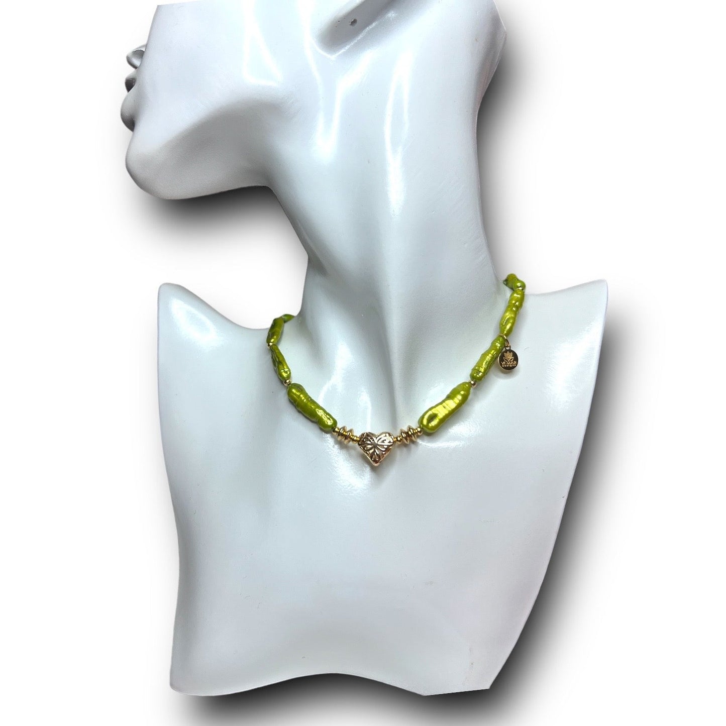 Green Pearl Necklace